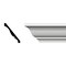 Ekena Millwork WM45 - 4 1/4"H x 3 1/4"P x 5 1/4"F x 96"L Crown Moulding, PVC WM45X96SWPV - alternate 1
